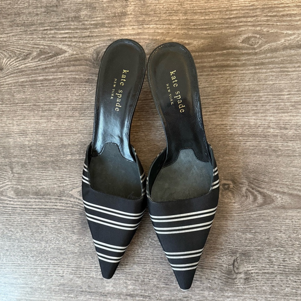 Kate Spade nina vintage pointed mules size 7